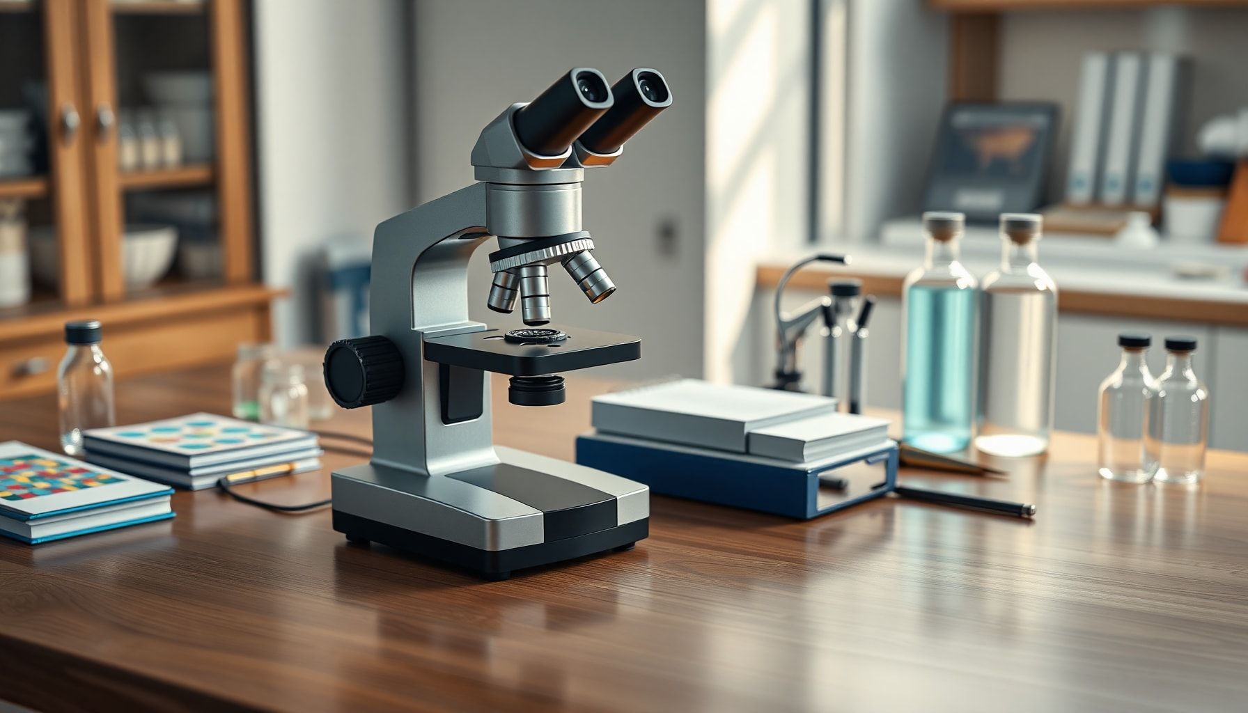 Discovering the Wonders of an Ergonomic Microscope