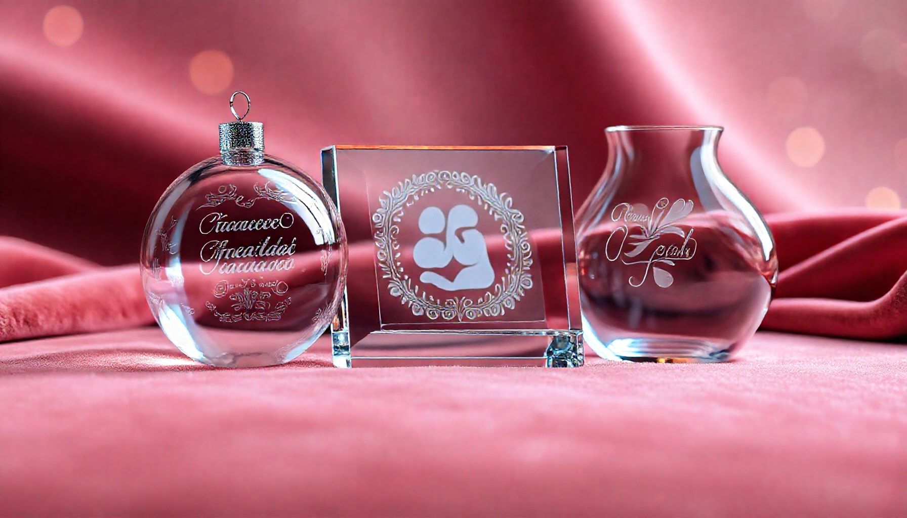 The Magic of Glass Customized Gifts: Picture and Words Two Side